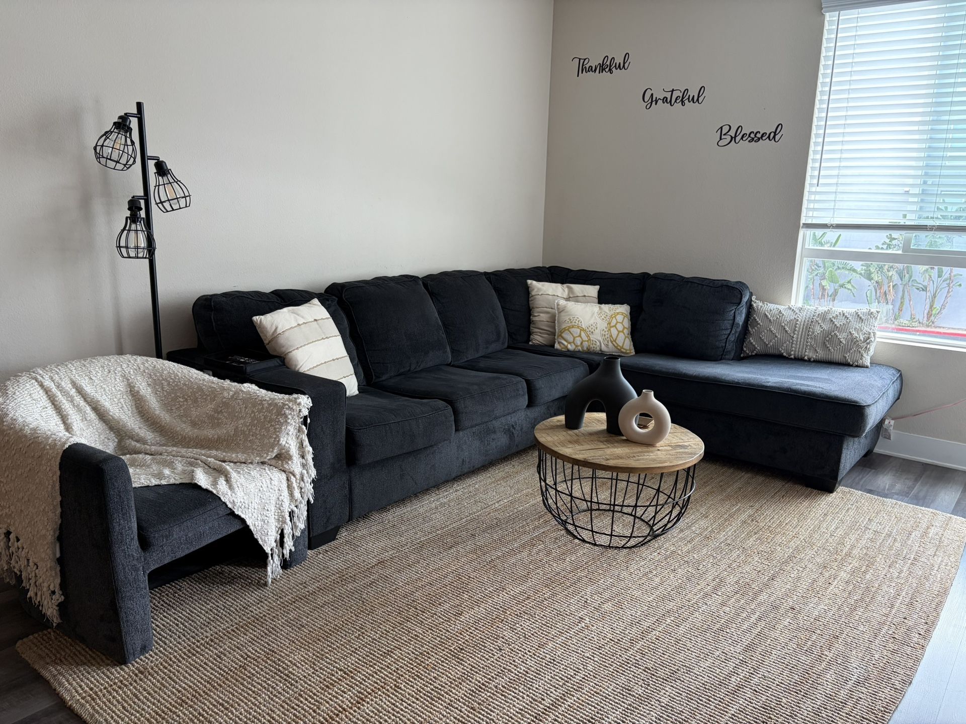 Ashely L Shape Couch