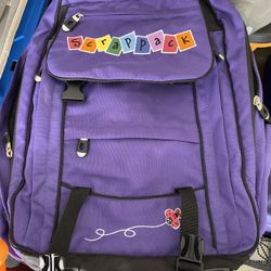 Purple Backpack