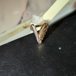 10 Karat Diamond Gold Ring