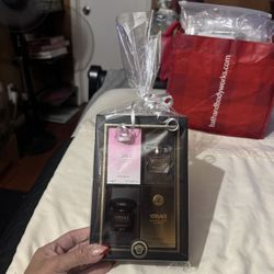 Versace, Women’s Mini Crystal Noir & Bright Crystal Set, Eau De Toilette, 0.17 Oz, New In Box, Great Gift 💝 🎁 ❤️