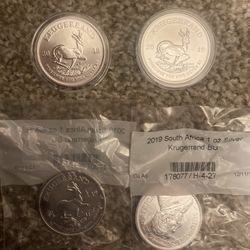  1oz Silver Krugerrands