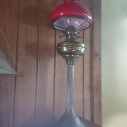 Vintage Duplex Kerosene Banquet Lamp 
