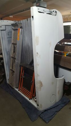 Silverado truck bed, standard size, not long bed. I have no more room for it .