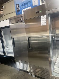 Commercial Stainless Steel Refrigerator And Freezer