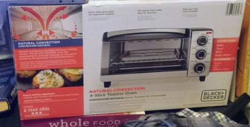 BLACK & DECKER TOASTER OVEN