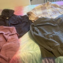 Bundle of women’s size small sweatshirts set of four