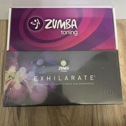 New Zumba dvd set + new toning weights