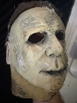 🔥 Realistic Horror Halloween Mask – Distressed Burned Face – Scary Collector Mask