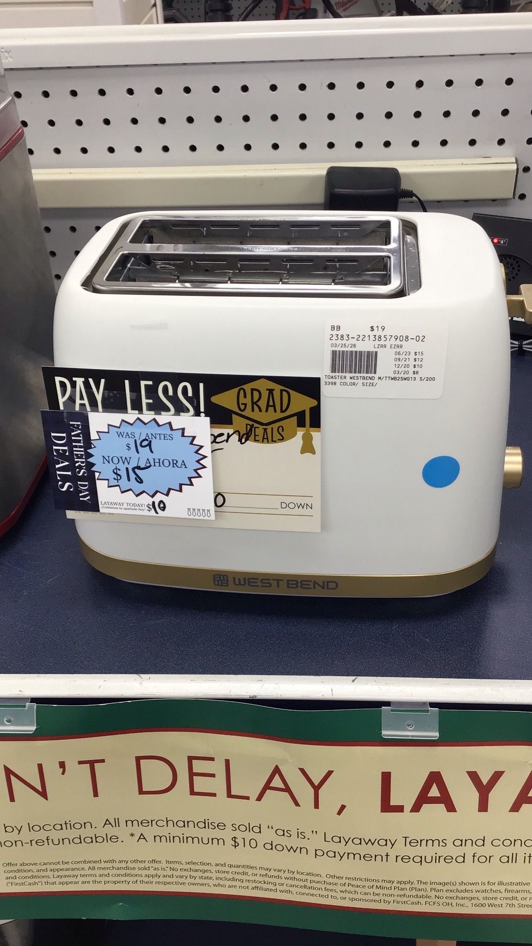 Westbend Toaster