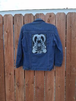 Small Denim Jacket With Bongripper Patch