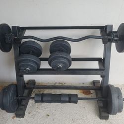 Weights And Rack 