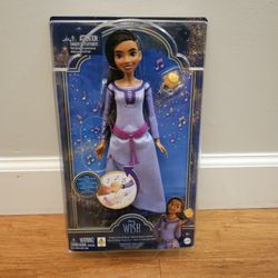 🌟 New Disney Wish Singing Asha of Rosas Doll with Valentino & Star *Pick-up In Great Bridge*