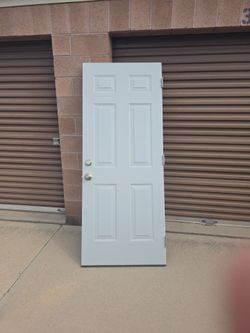Metal door