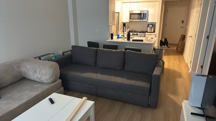 IKEA 3-4 seater couch, sofa bed
