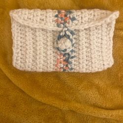 Handmade Crocheted Purse Pouch 