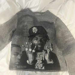 Lil Baby kited sweater