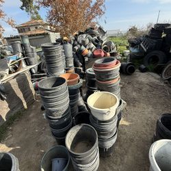 Pots 1,2,3,5, 15gallons  