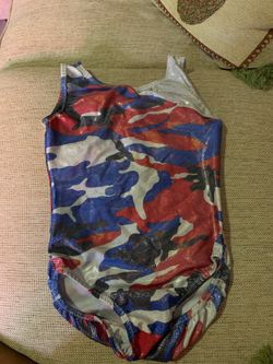 CHILD LARGE GYMNASTICS SPORTS LEOTARD LEO $8 OBO