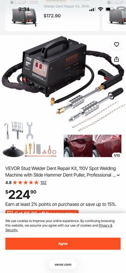 Vevor 90e spot welder