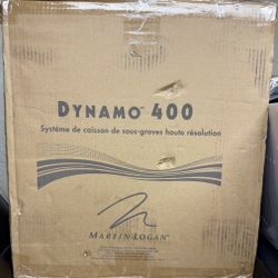 Martin Logan Dynamo 400 Subwoofer - Deep Bass for Home Theater