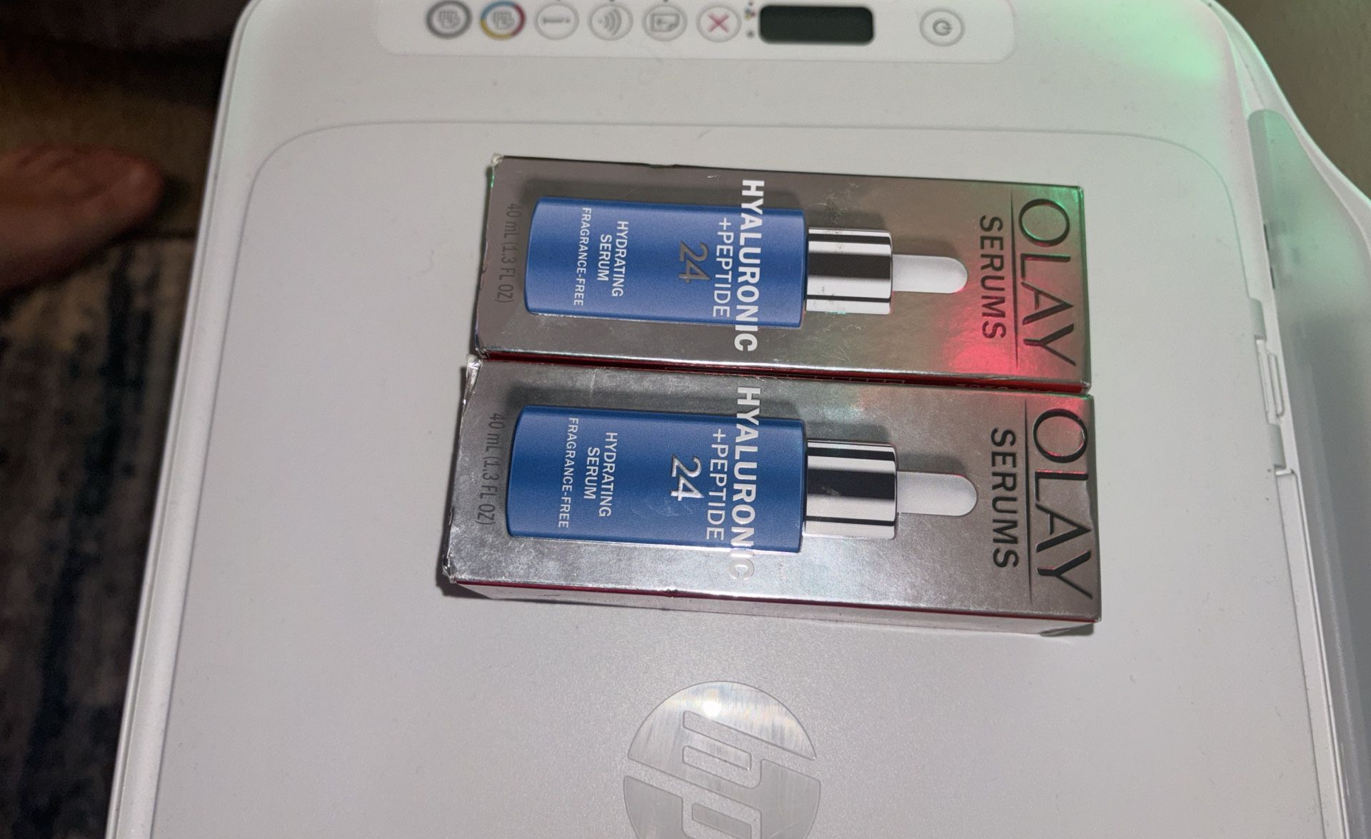 Okay Serum Hyaluronic +peptide 24 Hydrating Serum New 2 Bottles