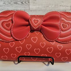 Disney Minnie Mouse Hearts Ears Wallet - BoxLunch Exclusive