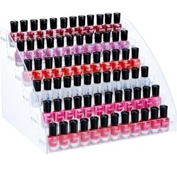 2  Nail polish organizer holder rack