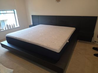 King size bed frame