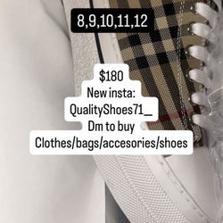 Burberry Converse 