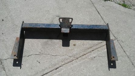 A hinge for a car or a truck