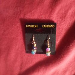 Crystal Earrings.
