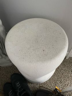 Modern Concrete Accent Stool / Side Table - Moving Sale