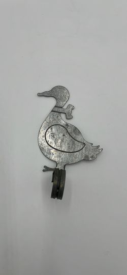 Vintage Metal Duck Wall Decor
