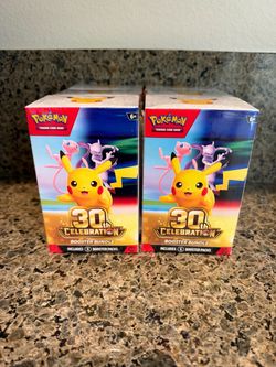 Brand New Pokemon 30th Anniversary Booster Bundle