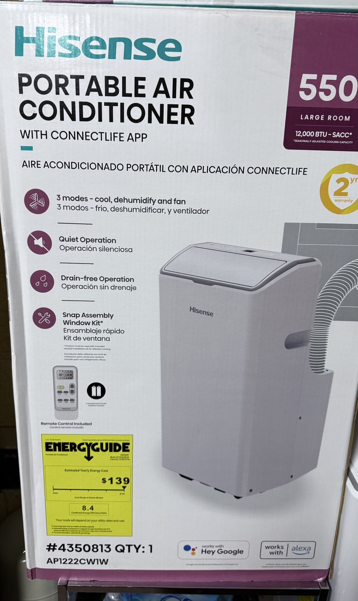 Portable AC unit