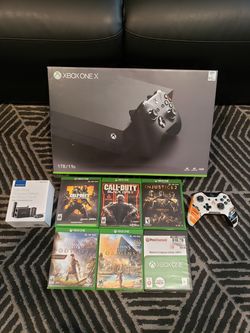 Xbox One X 1TB with 6 Games and Limited Edition Titanfall Controller