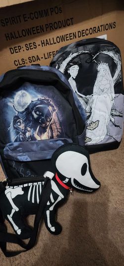 Corpse bride backpacks