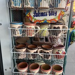 Taza De Barro 6 X25.00