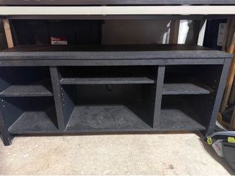 Black TV Stand / Entertainment Center