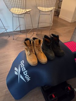 Two Pairs of Work Boots