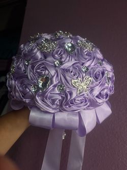 Lilac flower bouquet