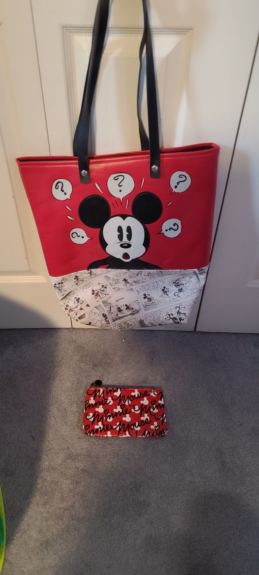 Mickey Tote And Wallet