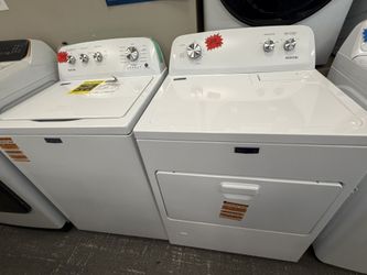 Maytag Top Load Washer And Gas Dryer 