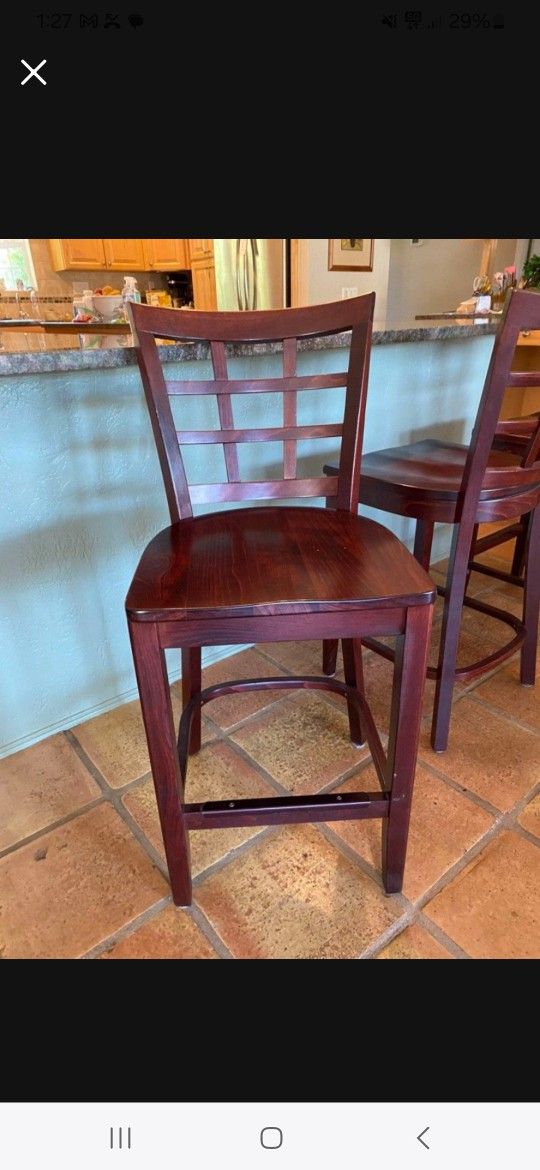 Two Chairs Cherry Oak