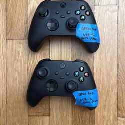 Xbox Controllers - New Open Box. USB C