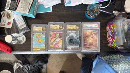 9 mint or Pristine 10 pokemon