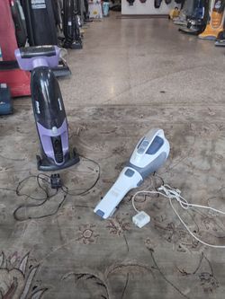 Cordless handheld vacuum cleaners