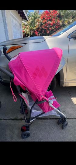 MACLAREN Pink Umbrella Baby Stroller