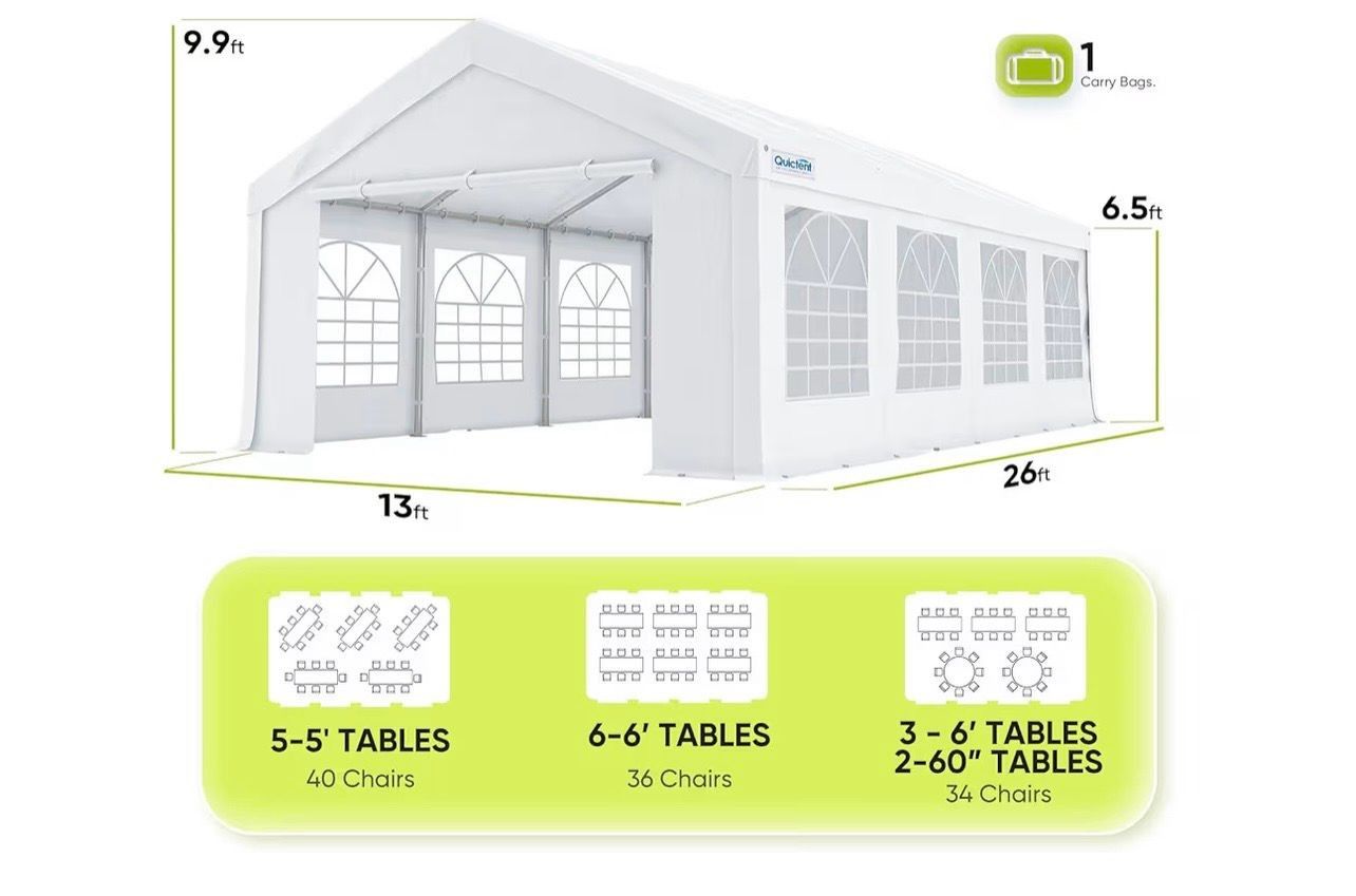 Rent Canopy Tent with Heater