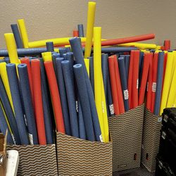 Large Lot Of Pool Noodles!